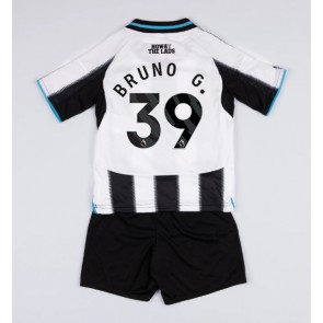 Newcastle United Bruno Guimaraes #39 Hjemmebanetrøje Børn 2025-26 Kortærmet (+ Korte bukser)